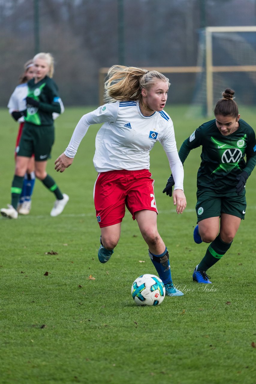 Bild 127 - B-Juniorinnen HSV - VfL Wolfsburg : Ergebnis: 2:1